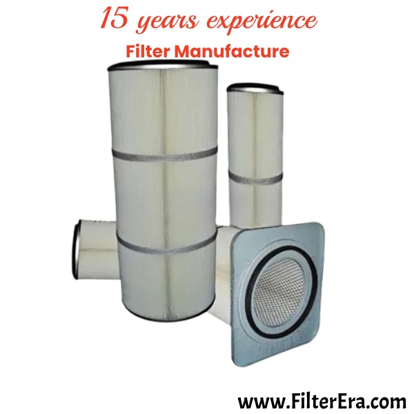 Non-Woven Polyester Fiber Dust Removal Filter Element Stainless Steel Cover Air Dust Collector For Industry - Image 3