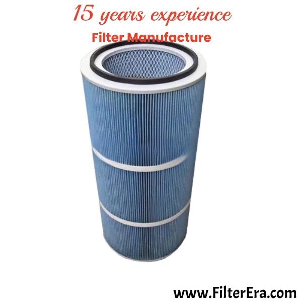 Non-Woven Polyester Fiber Dust Removal Filter Element Stainless Steel Cover Air Dust Collector For Industry